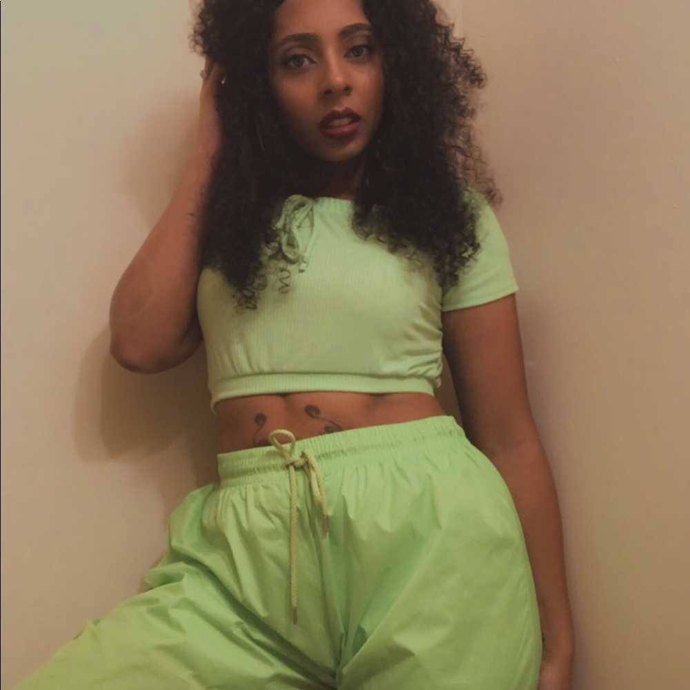 Brand new Windbreaker joggers